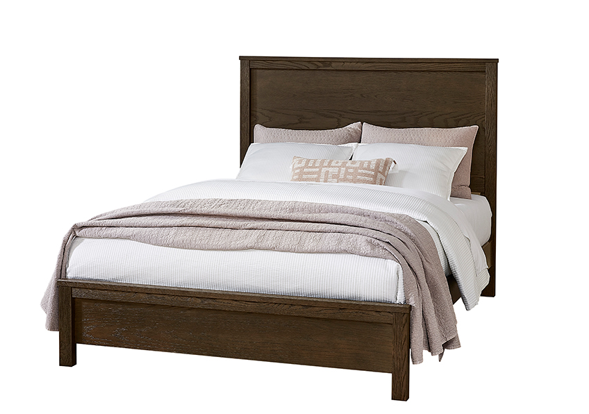 Vaughan-Bassett Panel Bed In Queen & King Sizes