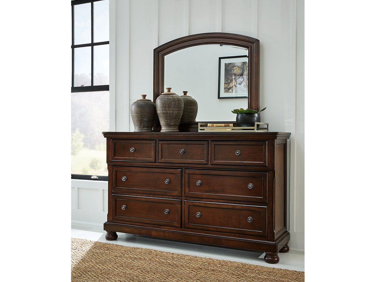 Millennium by Ashley Flynnter 7 Drawer Dresser and Mirror