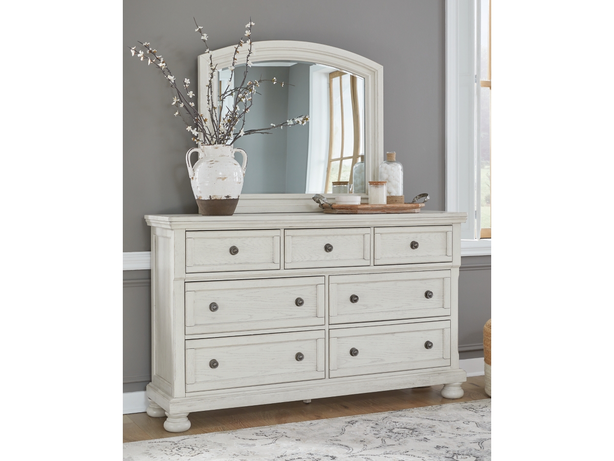 Millennium by Ashley Flynnter 7 Drawer Dresser and Mirror