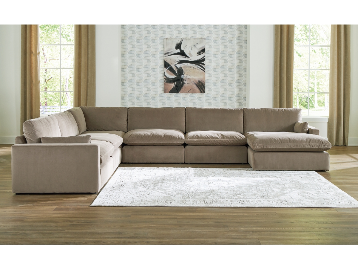 Signature Design by Ashley Sophie 6-Piece Modular Sectional with Chaise