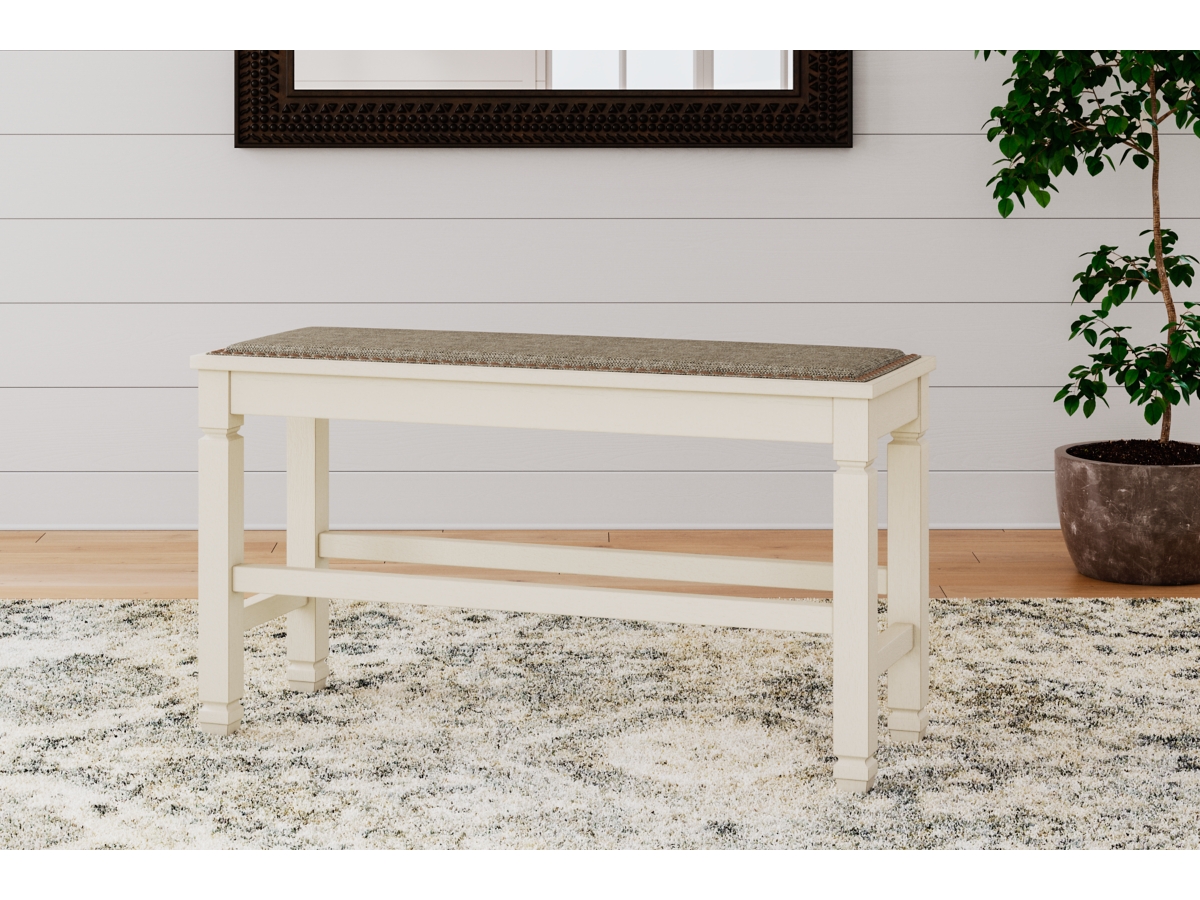 Signature Design by Ashley Bolanburg 42" Counter Height Upholstered Dining Bench
