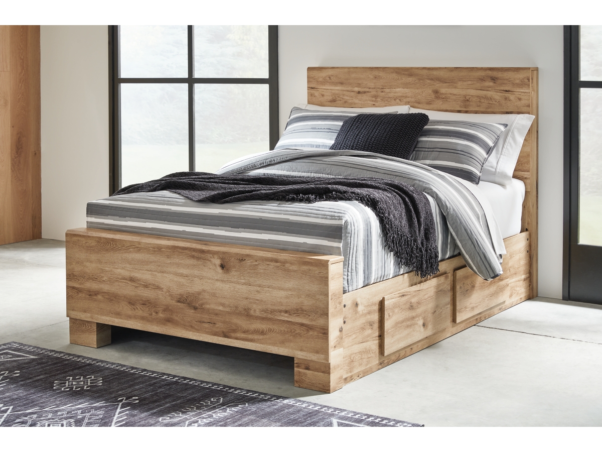 Signature Design by Ashley Hyanna Full Panel Bed with 4 Storage Drawers - Full