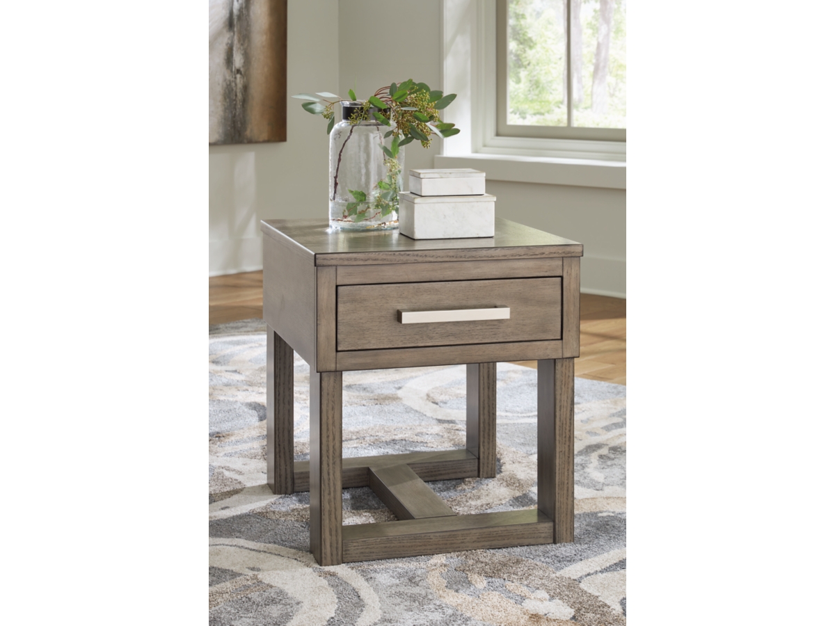Signature Design by Ashley Loyaska Rectangular End Table