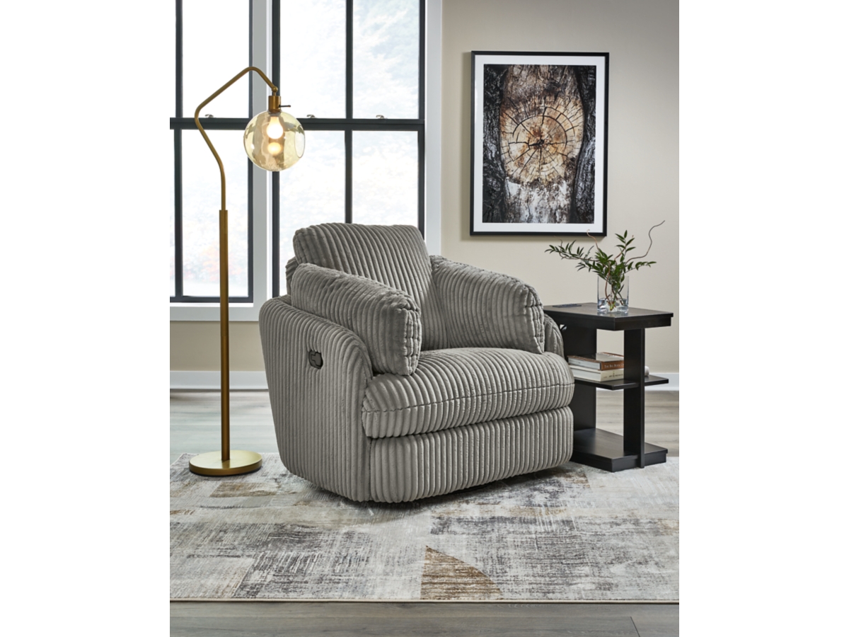 Signature Design by Ashley Tie-Breaker Swivel Glider Recliner