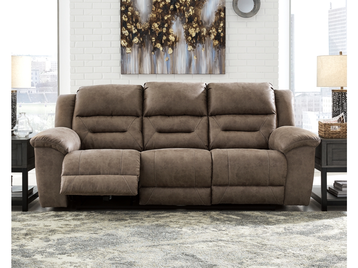 Signature Design by Ashley Stoneland Power Reclining Sofa