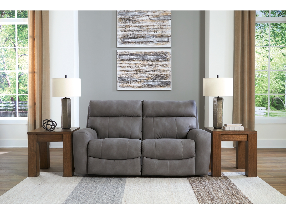 Signature Design by Ashley Next-Gen DuraPella Performance Fabric 2-Piece Dual Power Reclining Modular Loveseat