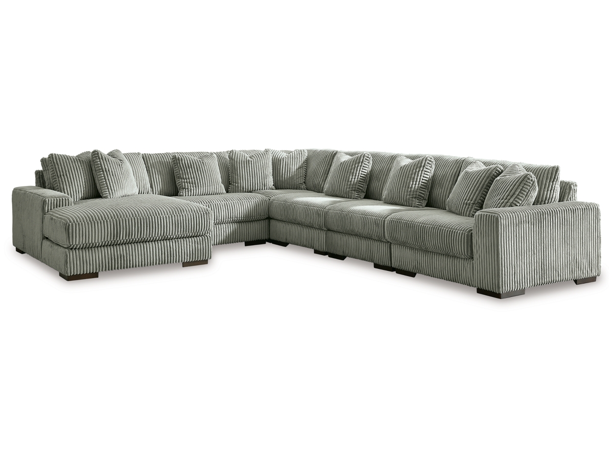 Signature Design by Ashley Lindyn 6-Piece Modular Sectional with Chaise