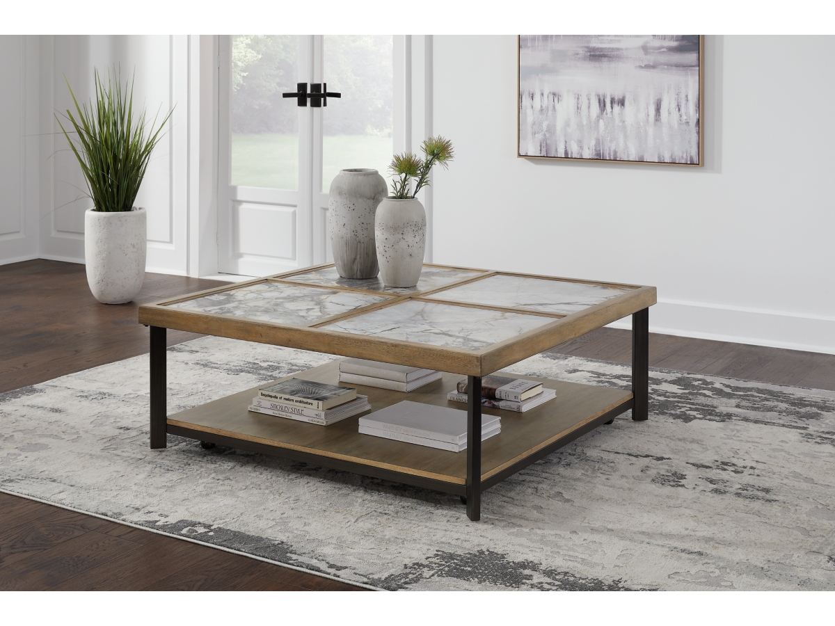 Signature Design by Ashley Montia Square Cocktail Table