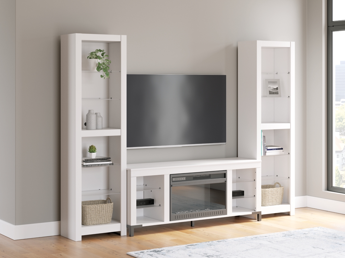 Signature Design by Ashley Brollevi 3-Piece Entertainment Center