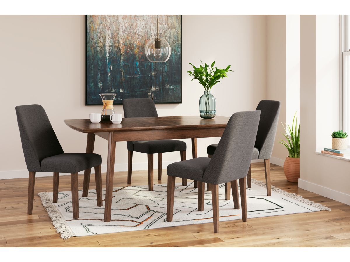 Signature Design by Ashley Lyncott Dining Table and 4 Chairs