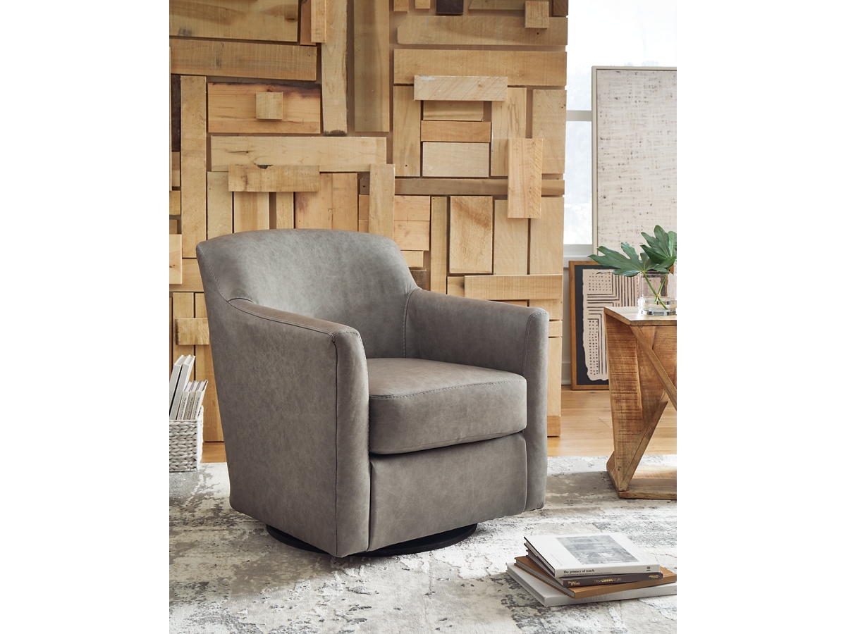 Signature Design by Ashley Bradney Swivel Accent Chair