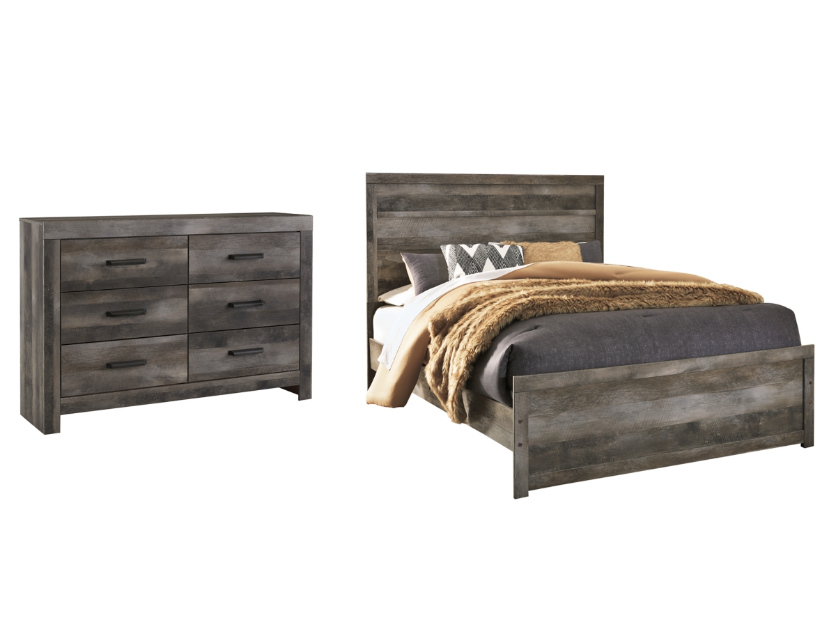 Signature Design by Ashley Wynnlow Queen Panel Bed with Dresser - Queen