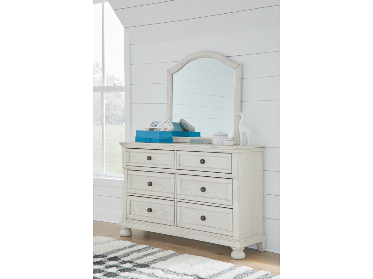Signature Design by Ashley Robbinsdale 6 Drawer Youth Dresser and Mirror