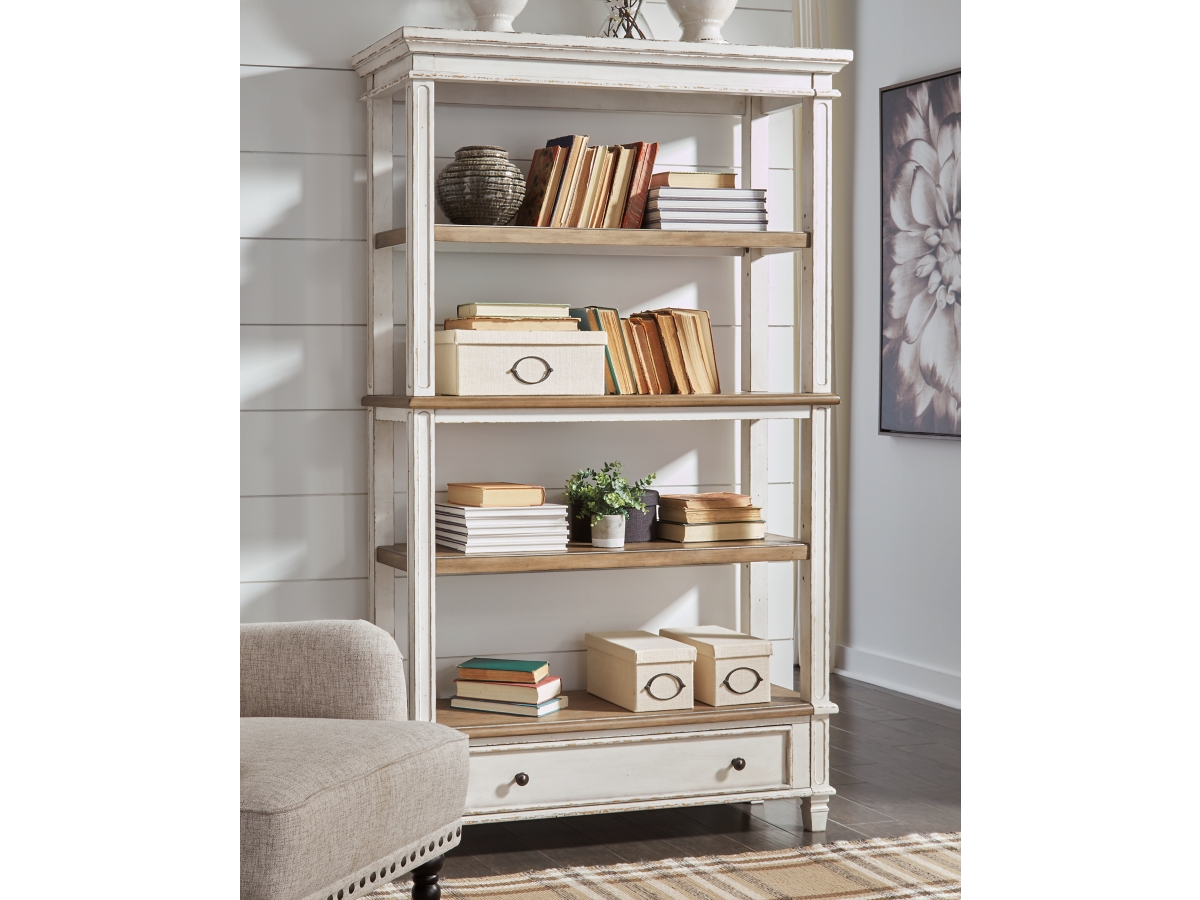 Signature Design by Ashley Realyn 75" Bookcase with 3 Shelves