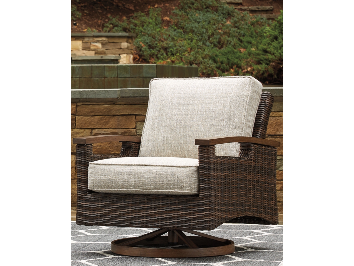 Signature Design by Ashley Paradise Trail Swivel Lounge Chair (2/CN)