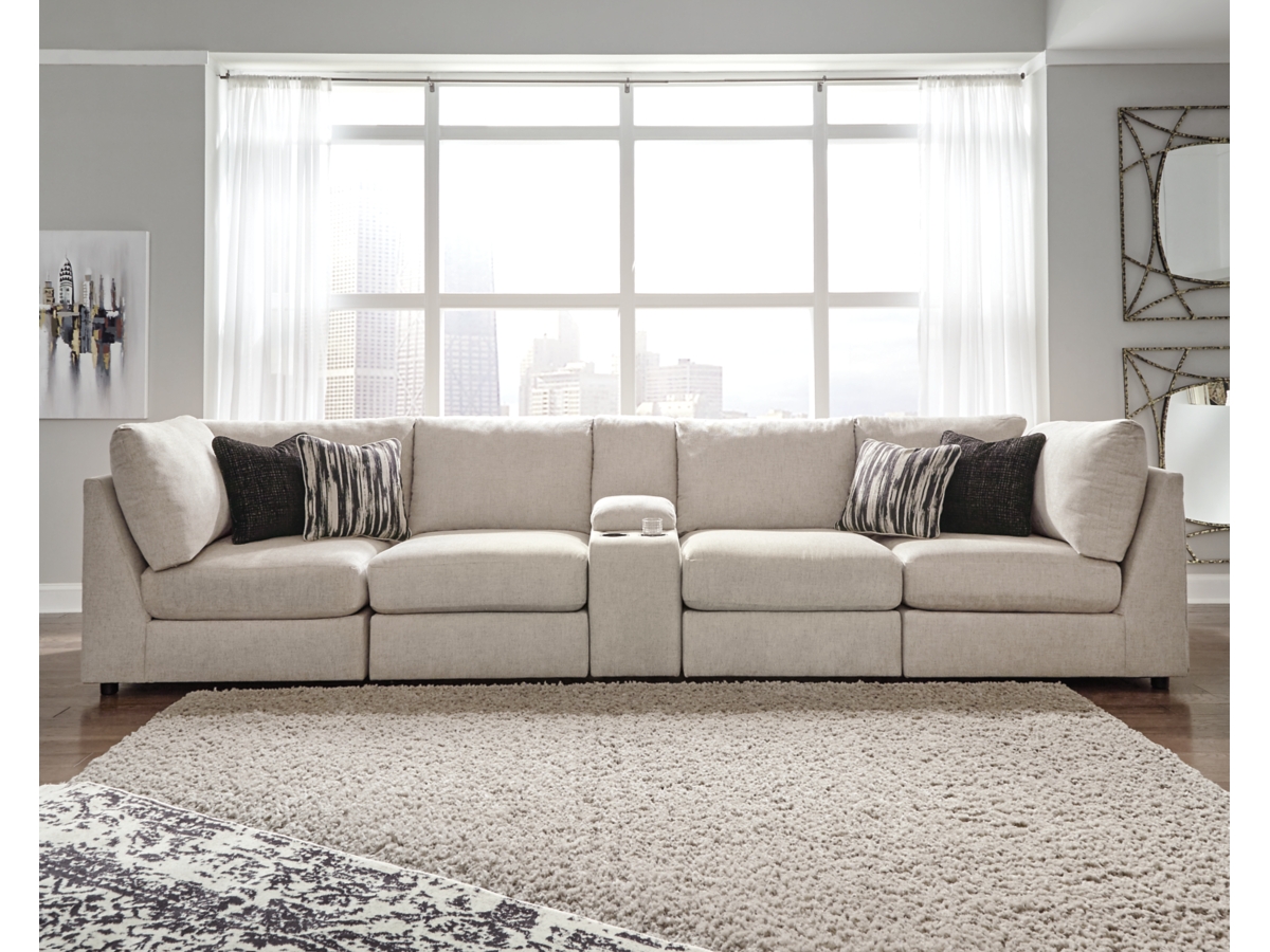 Signature Design by Ashley Kellway 5-Piece Modular Sofa with Console