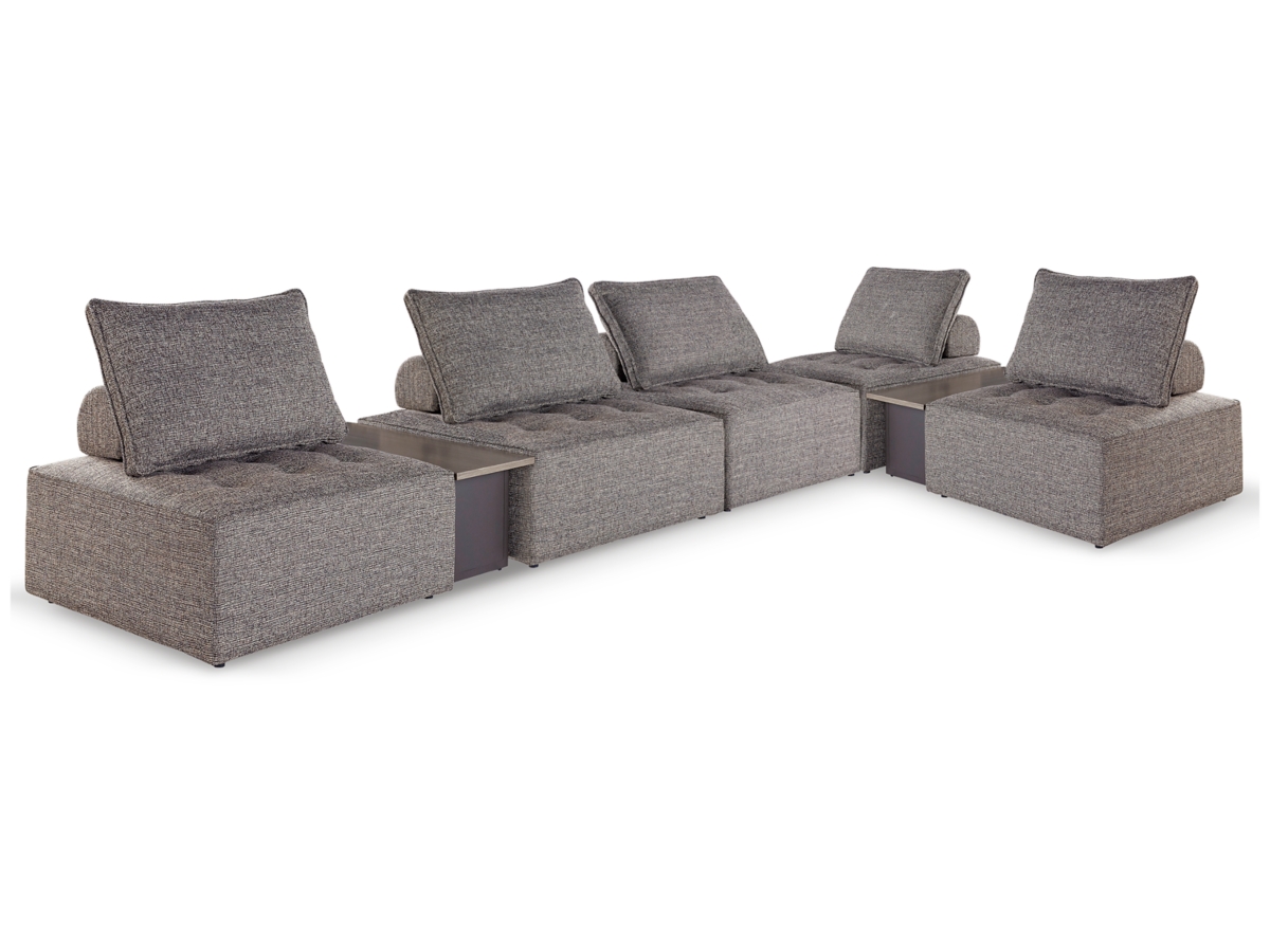 Signature Design by Ashley Bree Zee 7-Piece Outdoor Modular Seating
