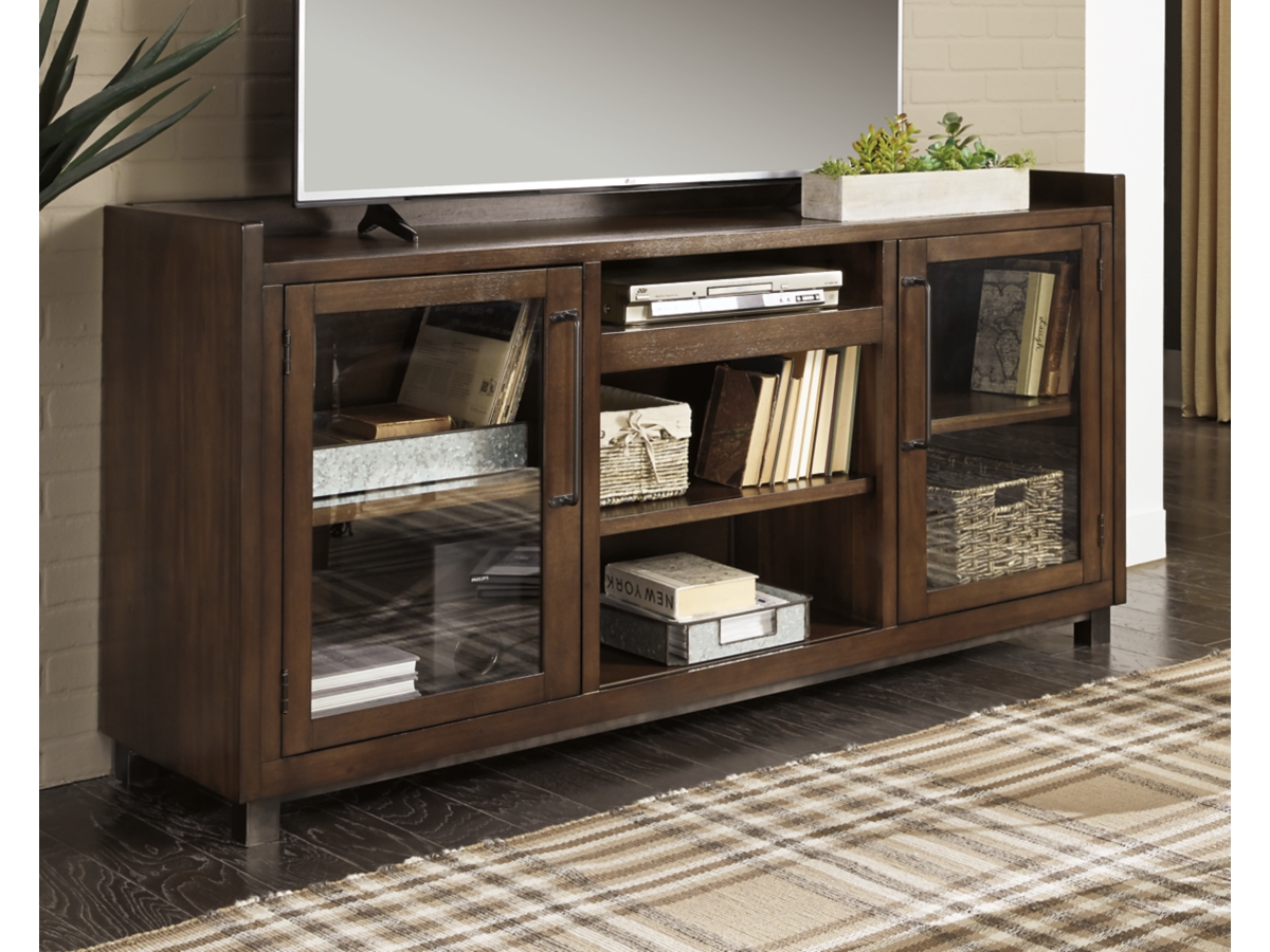 Signature Design by Ashley Starmore XL TV Stand w/Fireplace Option