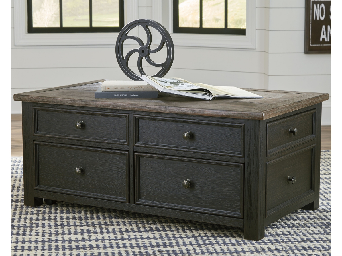 Signature Design by Ashley Tyler Creek Lift Top Cocktail Table
