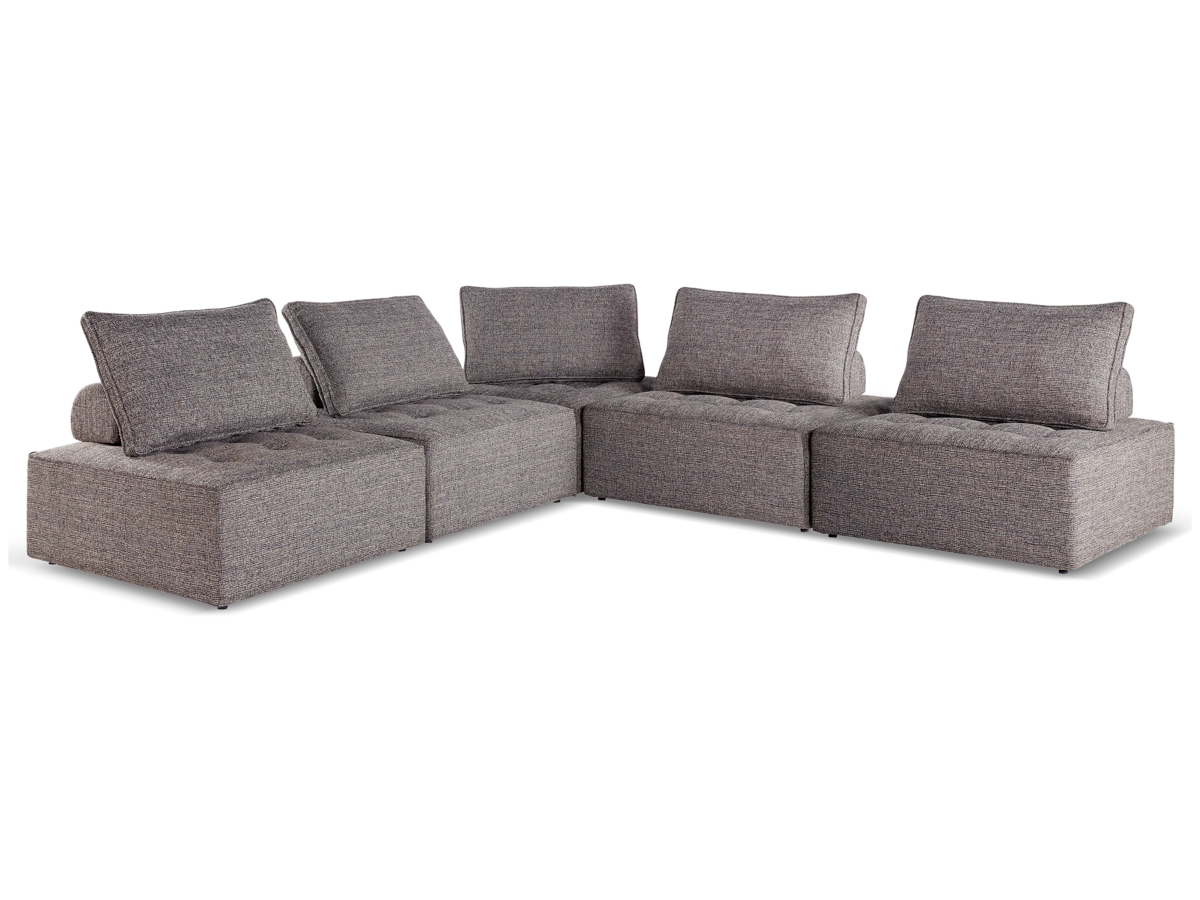 Signature Design by Ashley Bree Zee 5-Piece Outdoor Modular Seating
