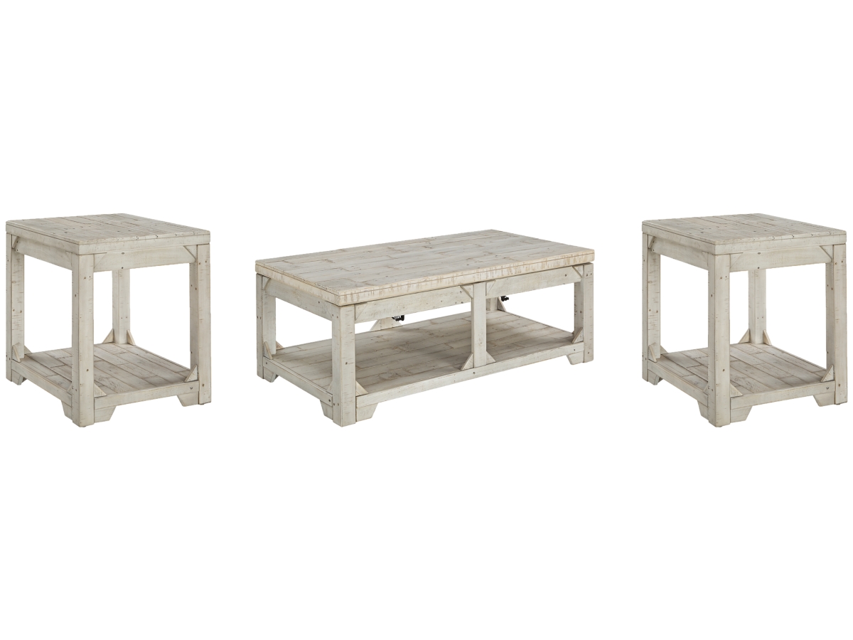 Ashley Fregine Coffee Table with 2 End Tables