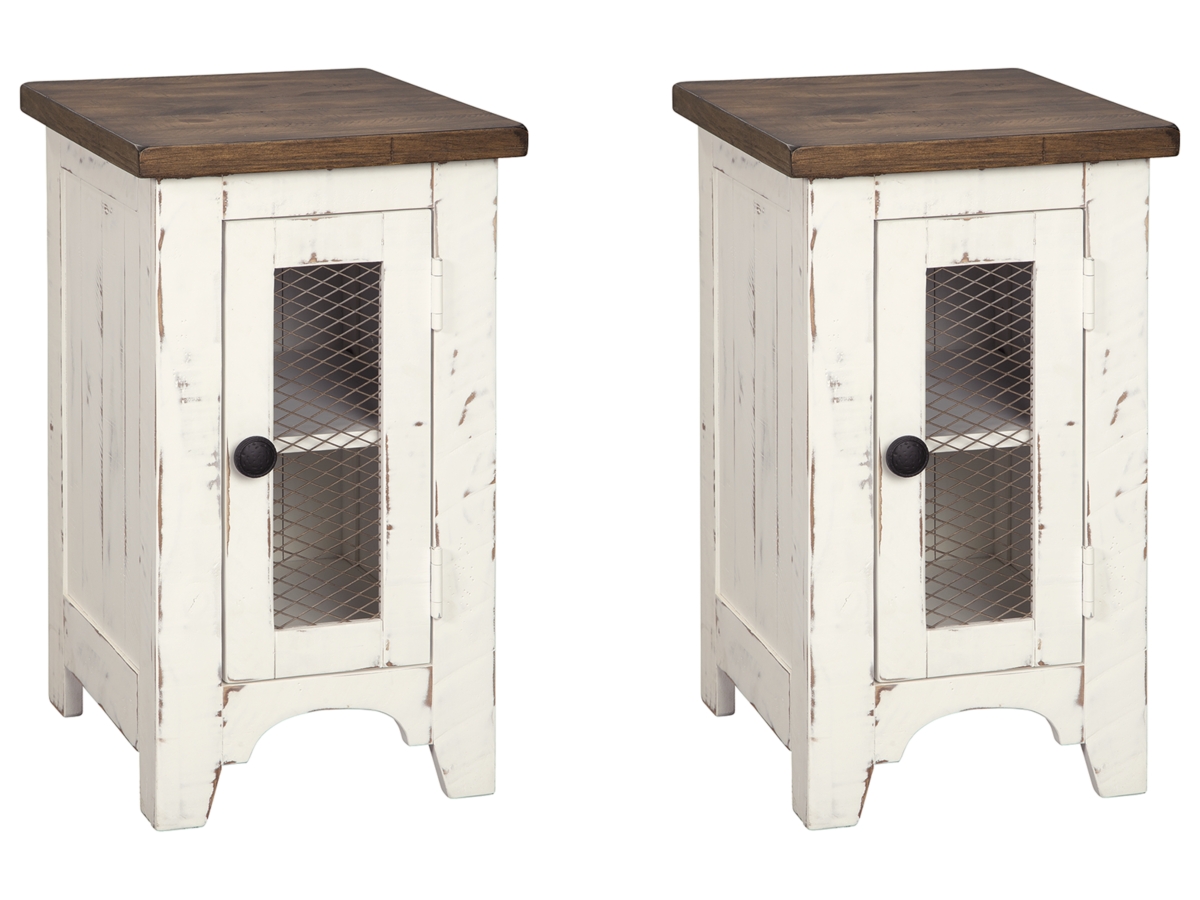 Ashley Wystfield 2 End Tables