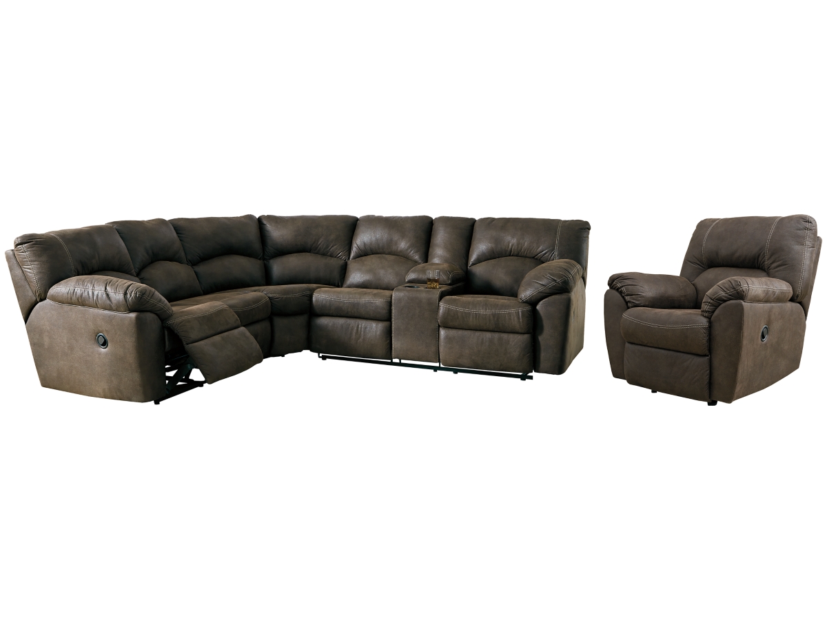 Ashley Tambo 2-Piece Sectional with Recliner