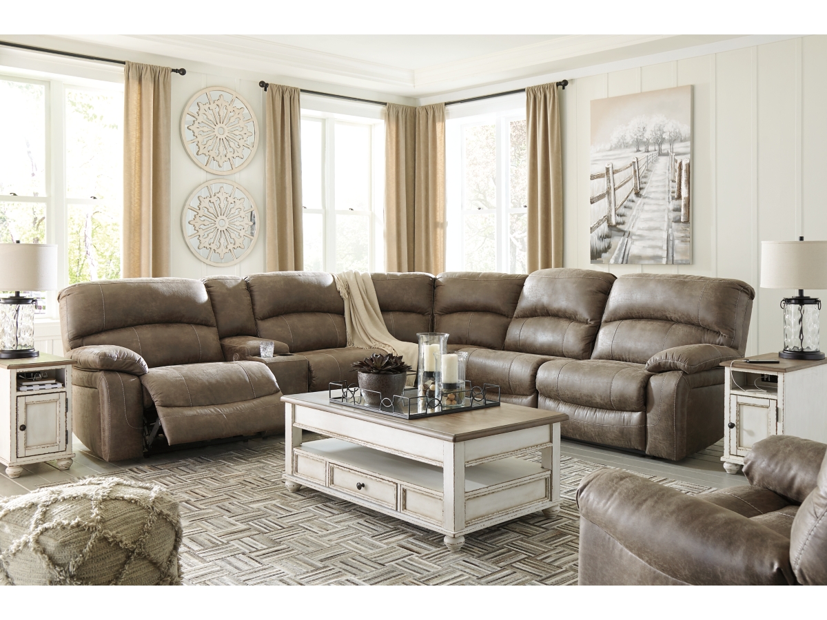Ashley Realyn Coffee Table with 2 End Tables