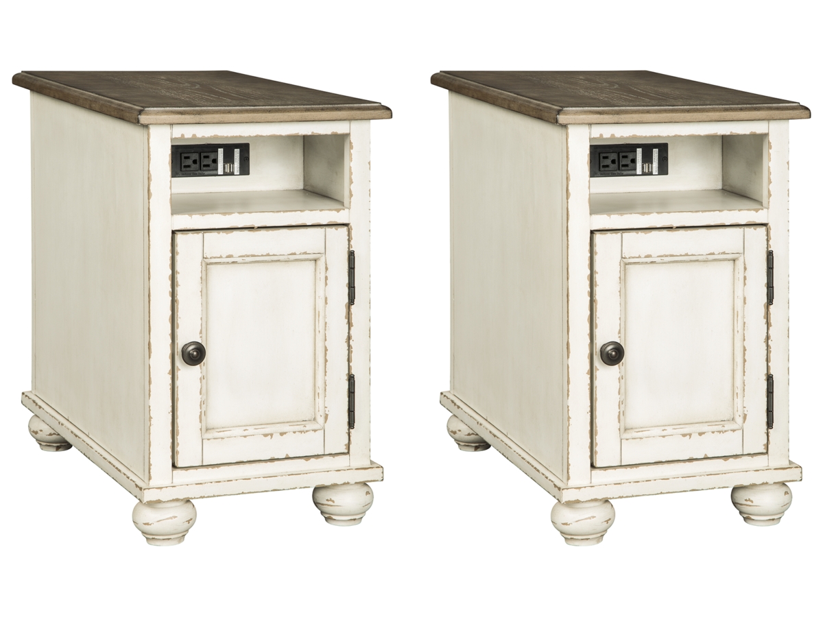 Ashley Realyn 2 End Tables with USB Charging