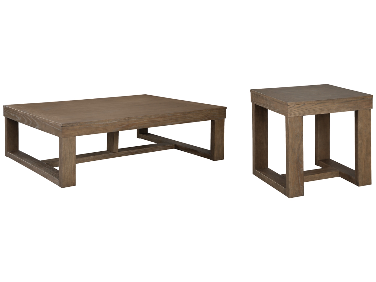 Ashley Cariton Coffee Table with 1 End Table