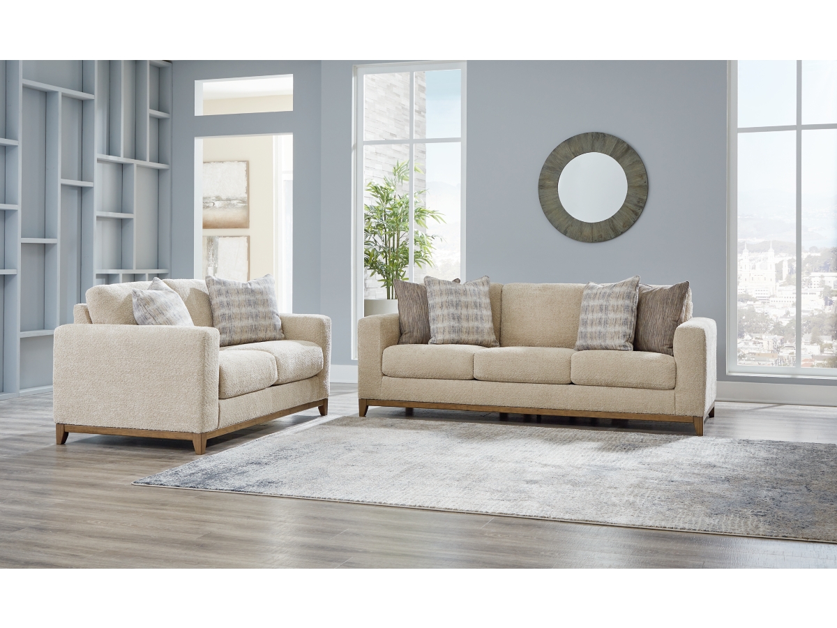 Ashley Parklynn Sofa and Loveseat