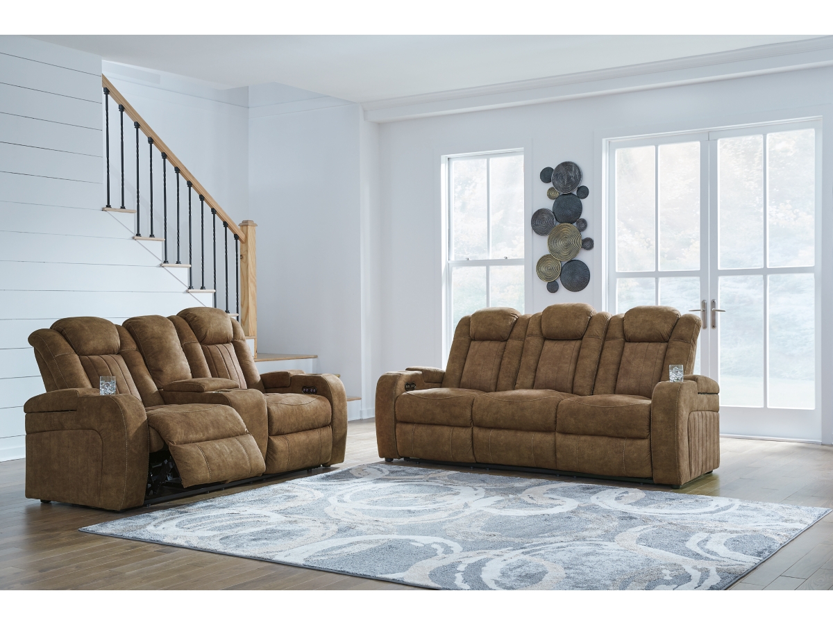 Ashley Wolfridge Sofa and Loveseat
