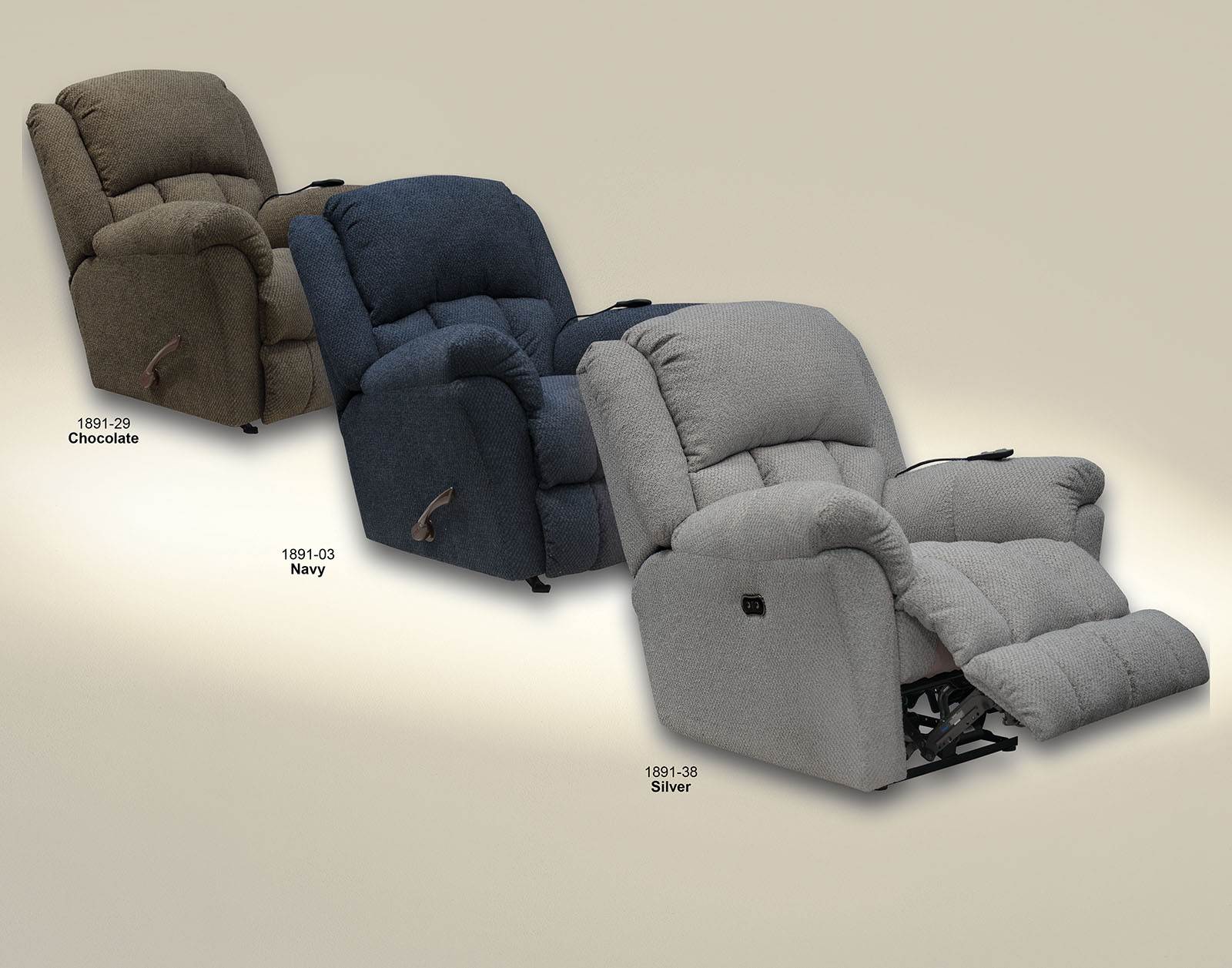 Catnapper Blarney Rocker Recliner W/Heat & Massage