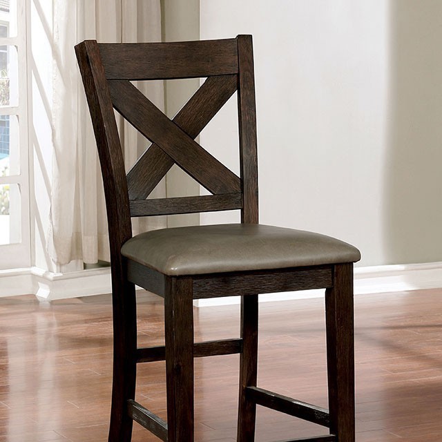 Furniture of America Bridgeville Counter Ht. Chair