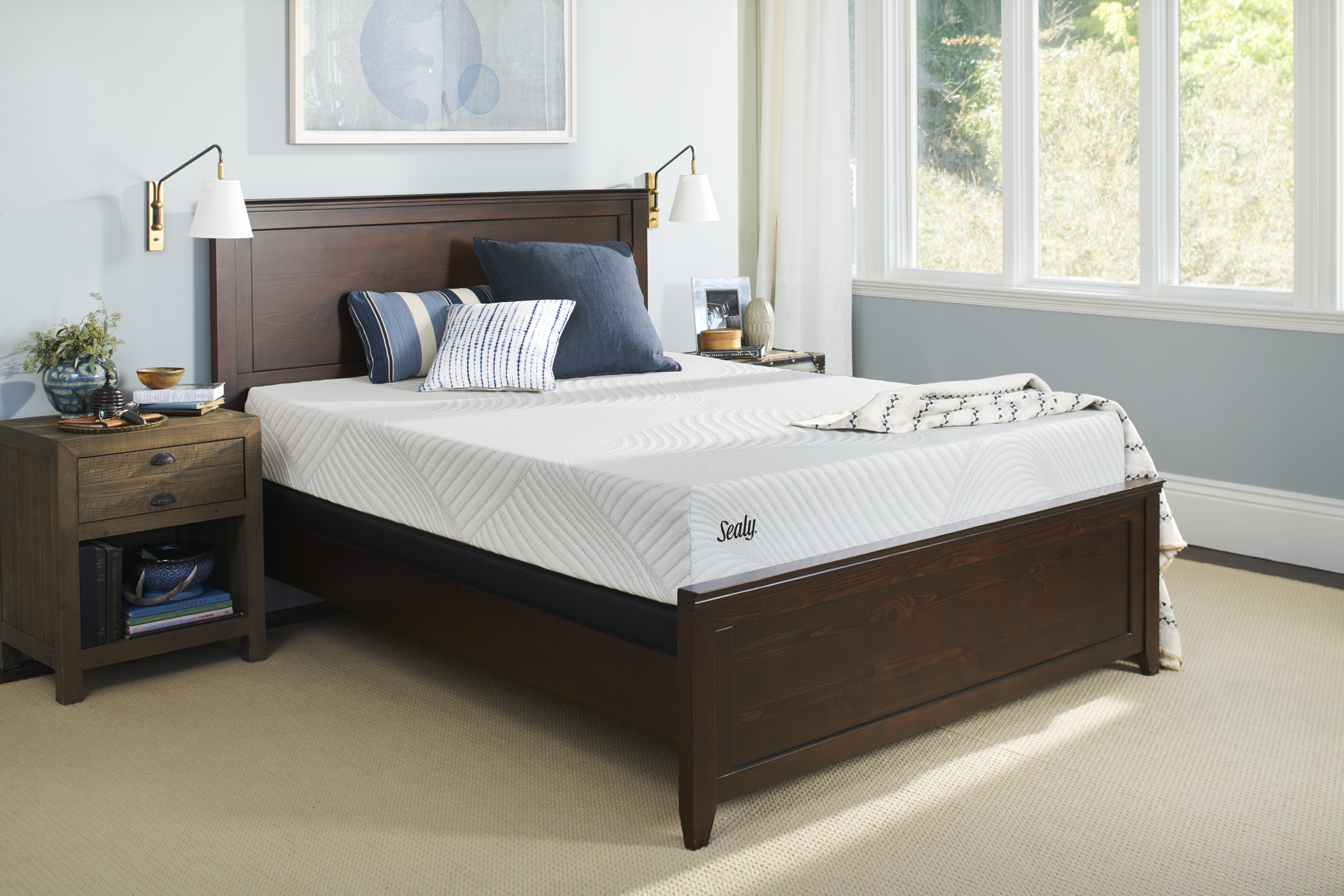 Sealy Conform Upbeat Firm Split King