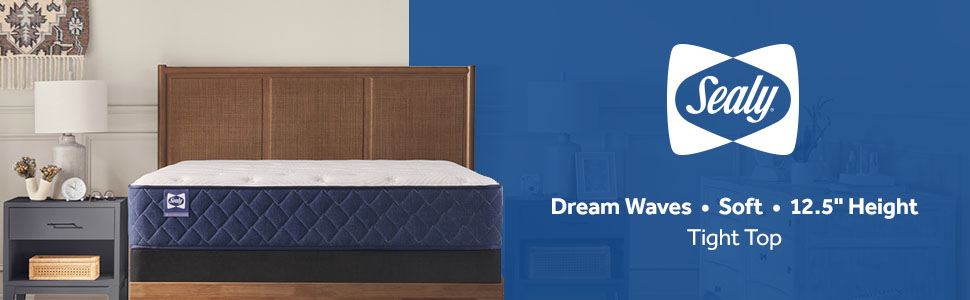 Model: 53208130 | Sealy Dream Waves Soft Tight Top Twin