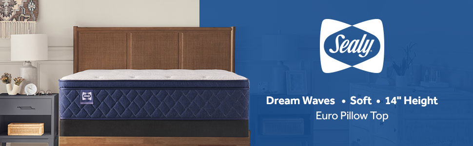 Model: 53208232 | Sealy Dream Waves Soft Pillow Top Split Cal King