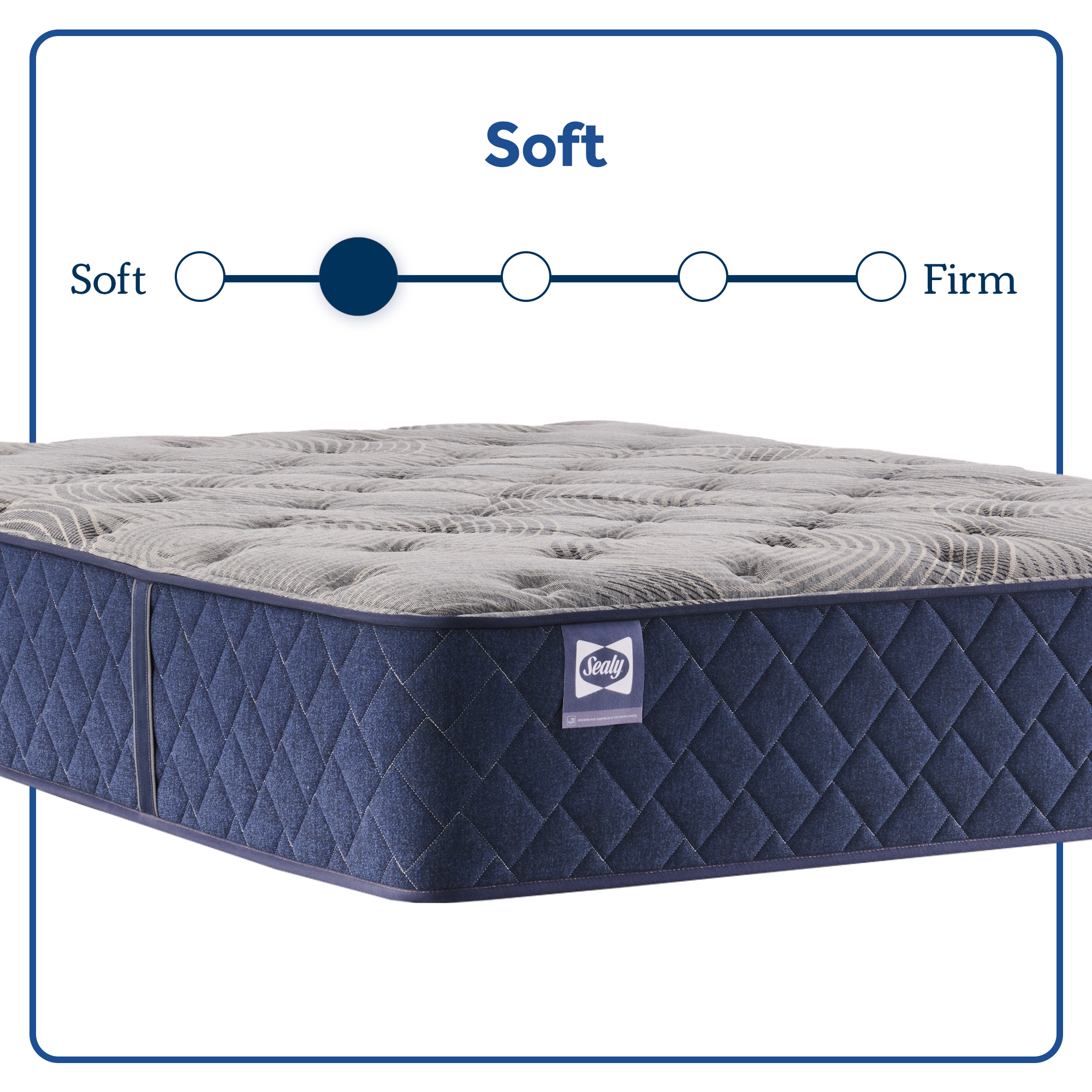 Model: 53207832 | Sealy Moreland Ave Soft Tight Top Split Cal King