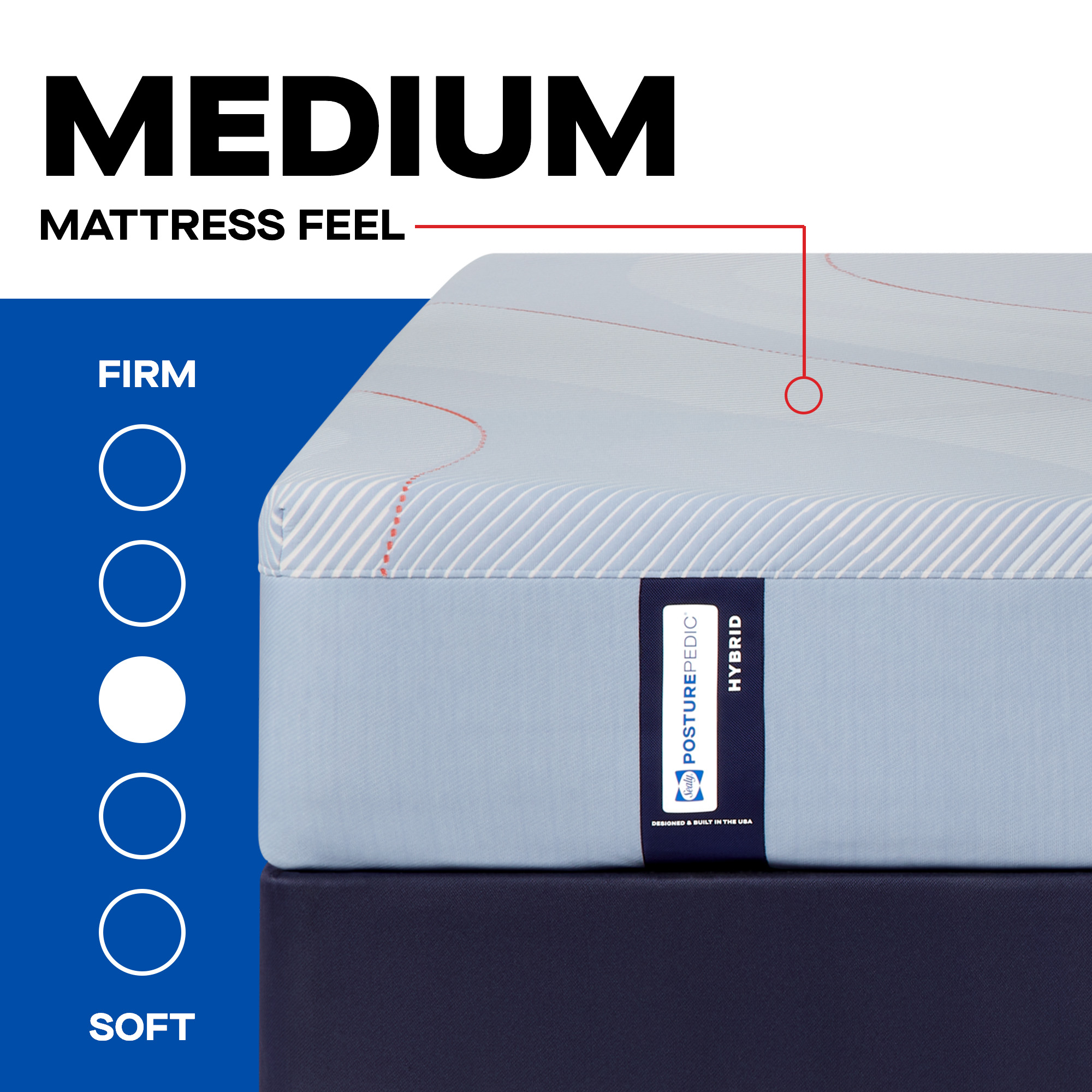 Model: 53204061 | Sealy Posturepedic Medina II Medium King