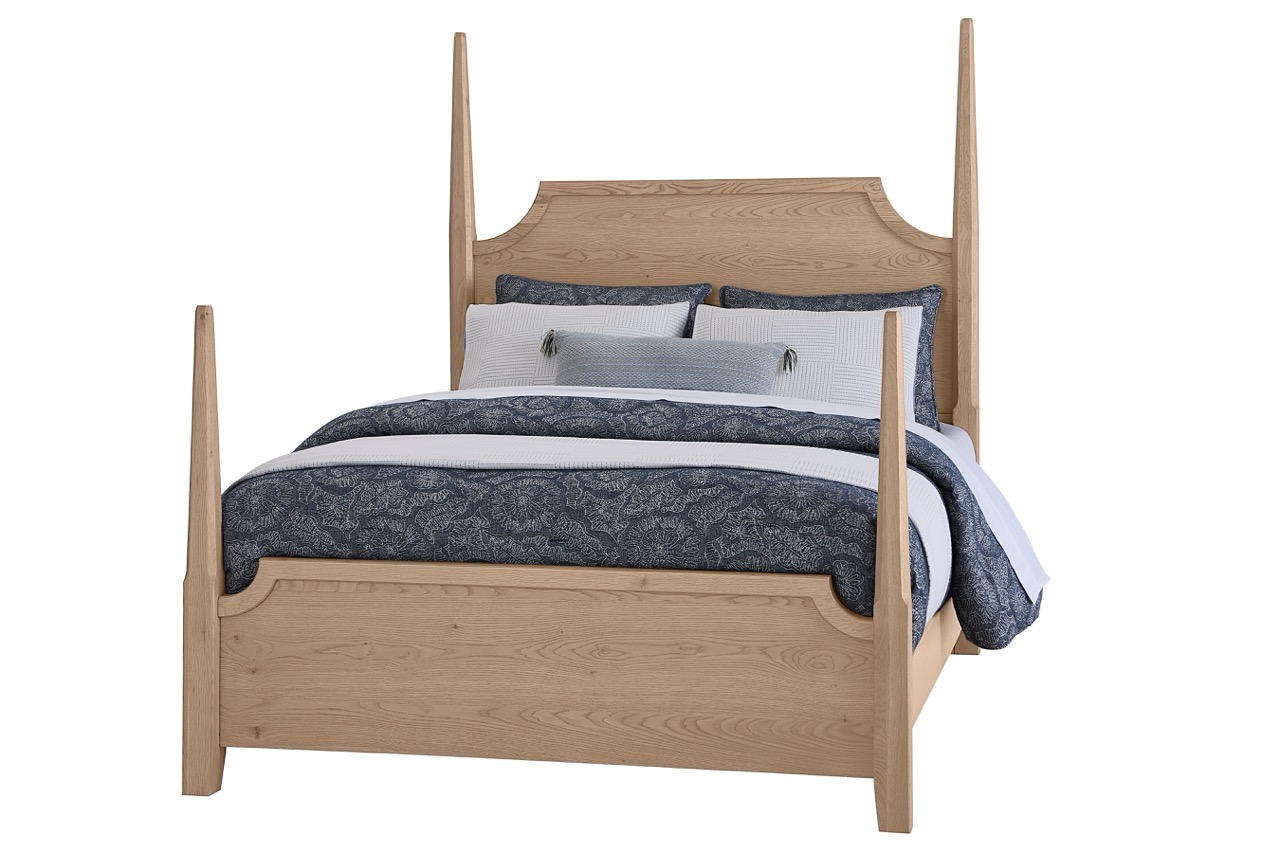 Vaughan-Bassett King Pencil Poster Bed