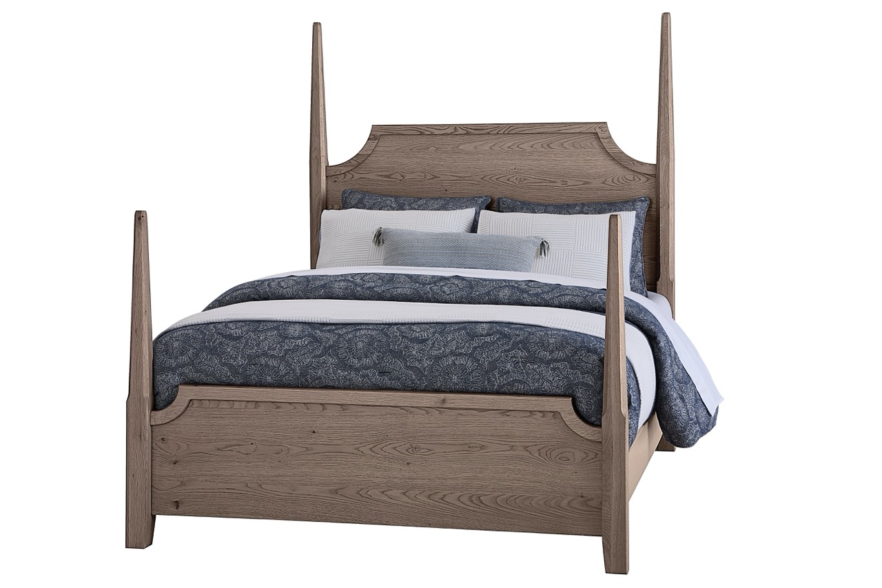 Vaughan-Bassett Queen Pencil Poster Bed