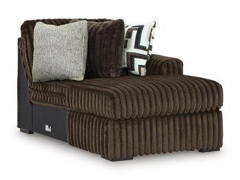 Signature Design by Ashley Midnight-Madness RAF Corner Chaise