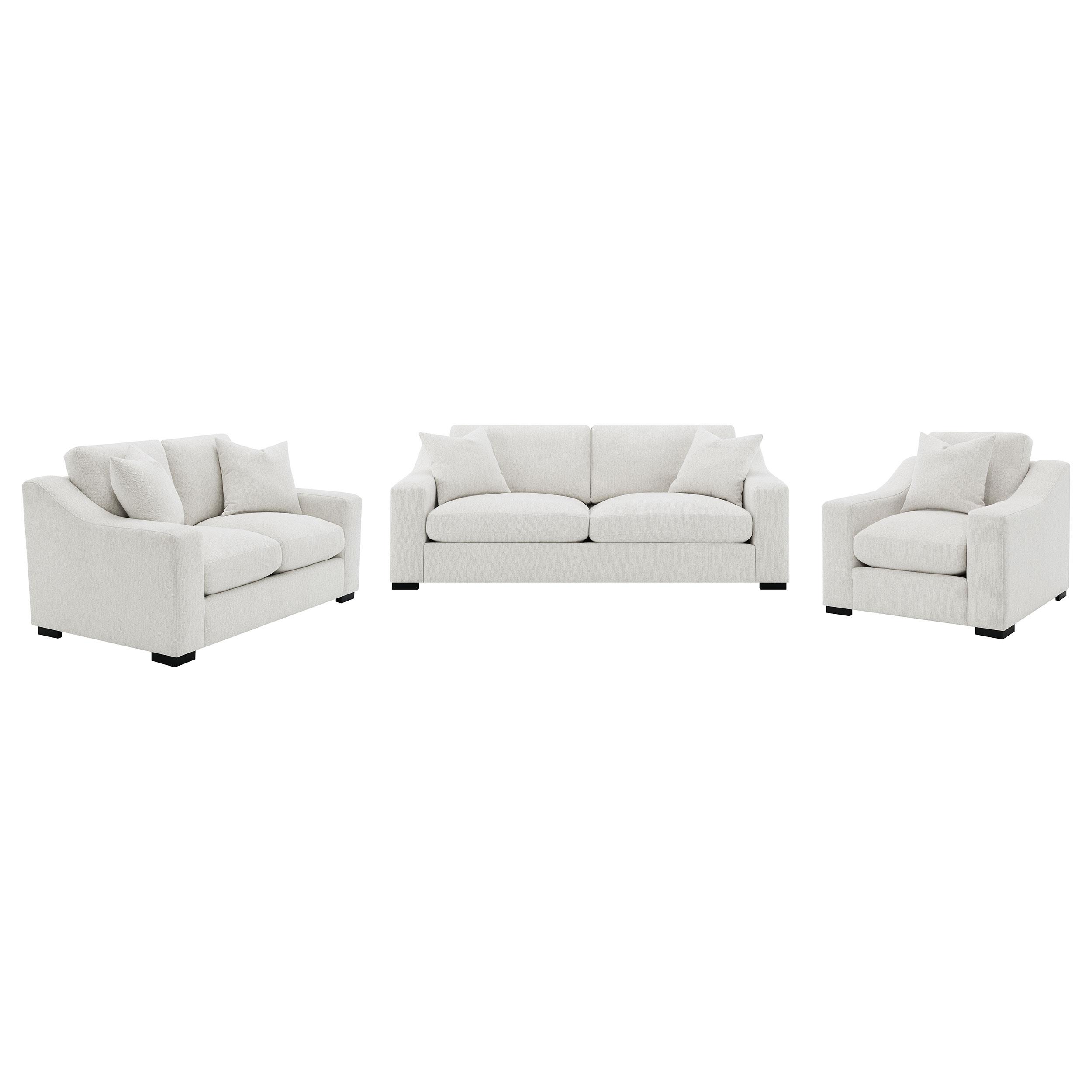Coaster - 552091-S2 - Ashlyn 2-piece Upholstered Track Arm Sofa