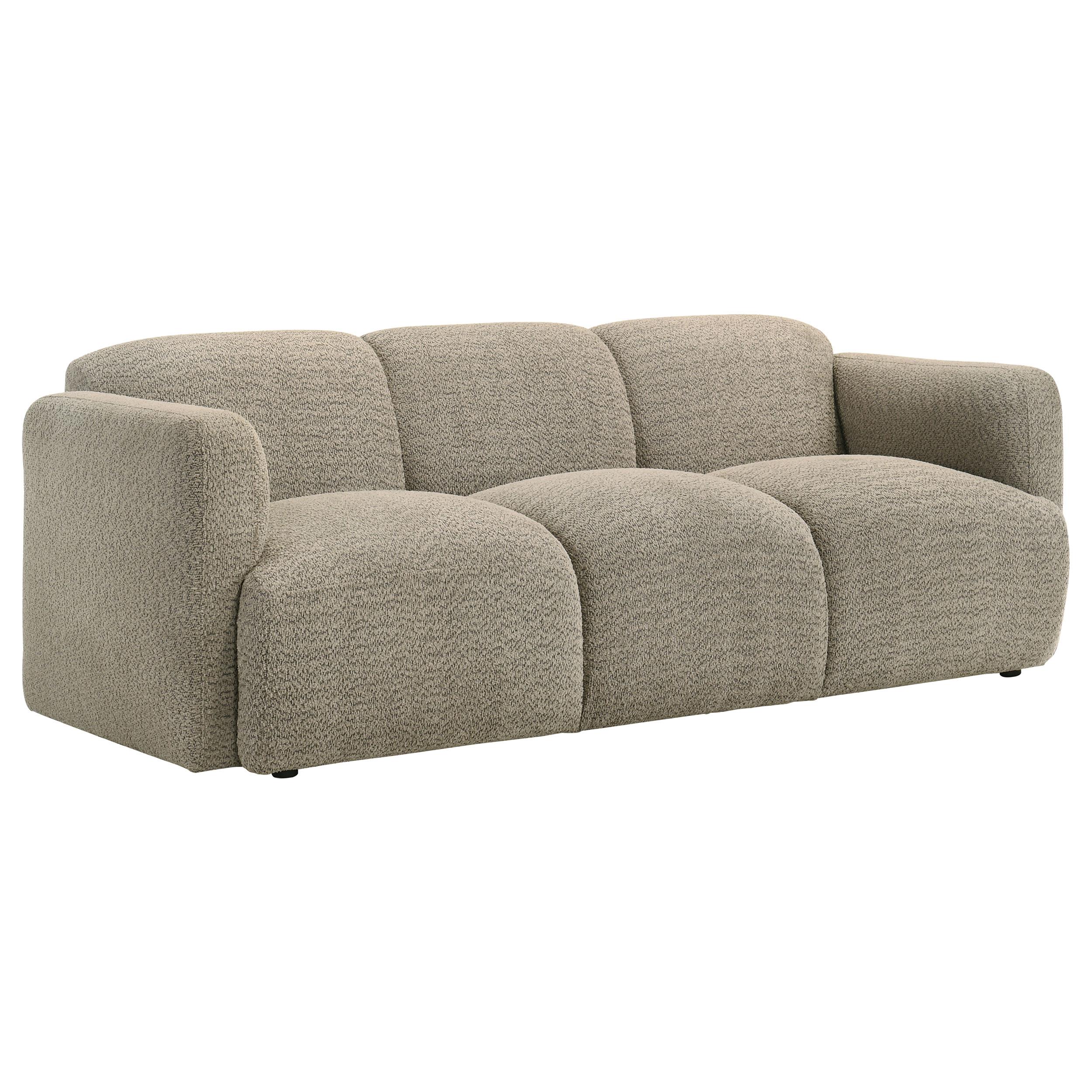 truck furniture】スコットランドチェック&ネップクッション