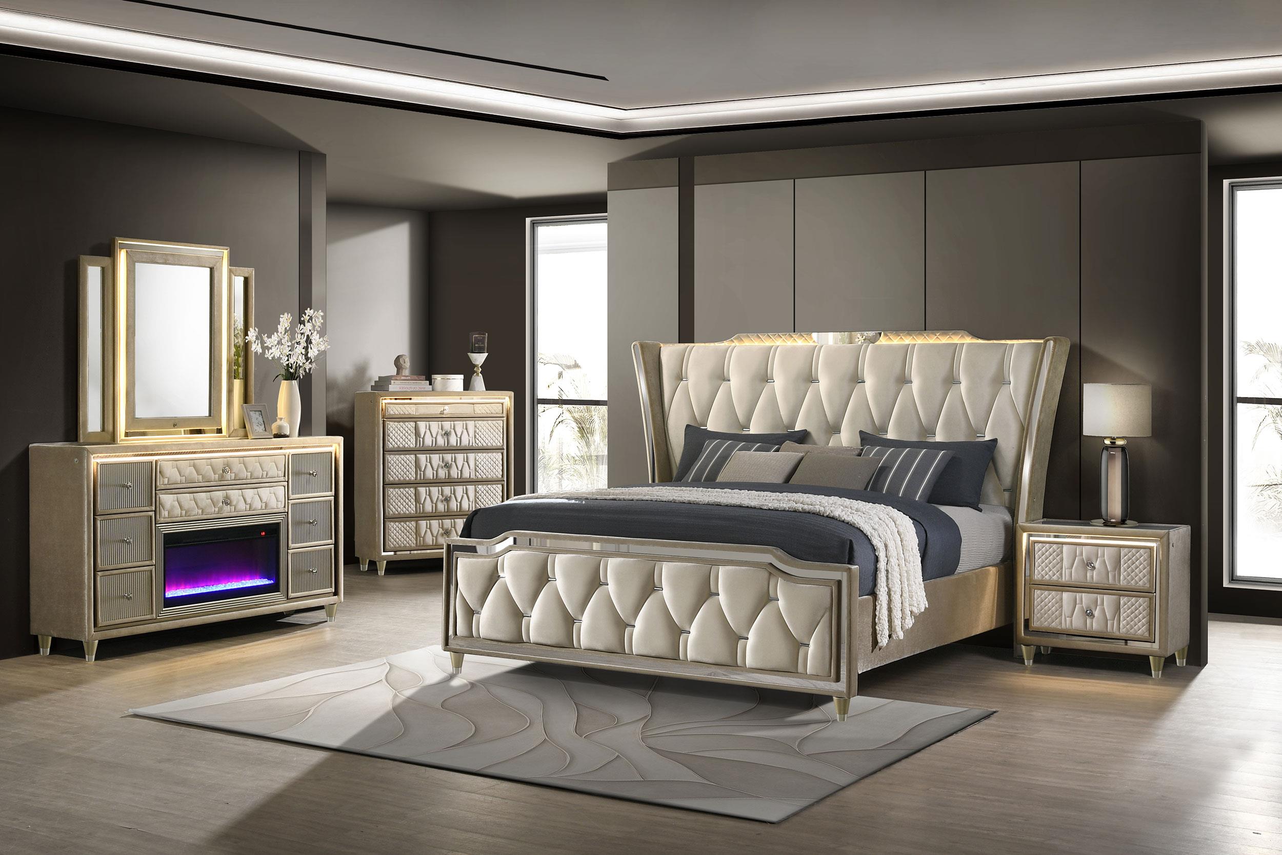 エリザモン オーウェン・ドレッドノート セット Coaster Bedroom Sets Bedroom 222661Q-S5B | Reese Warehouse