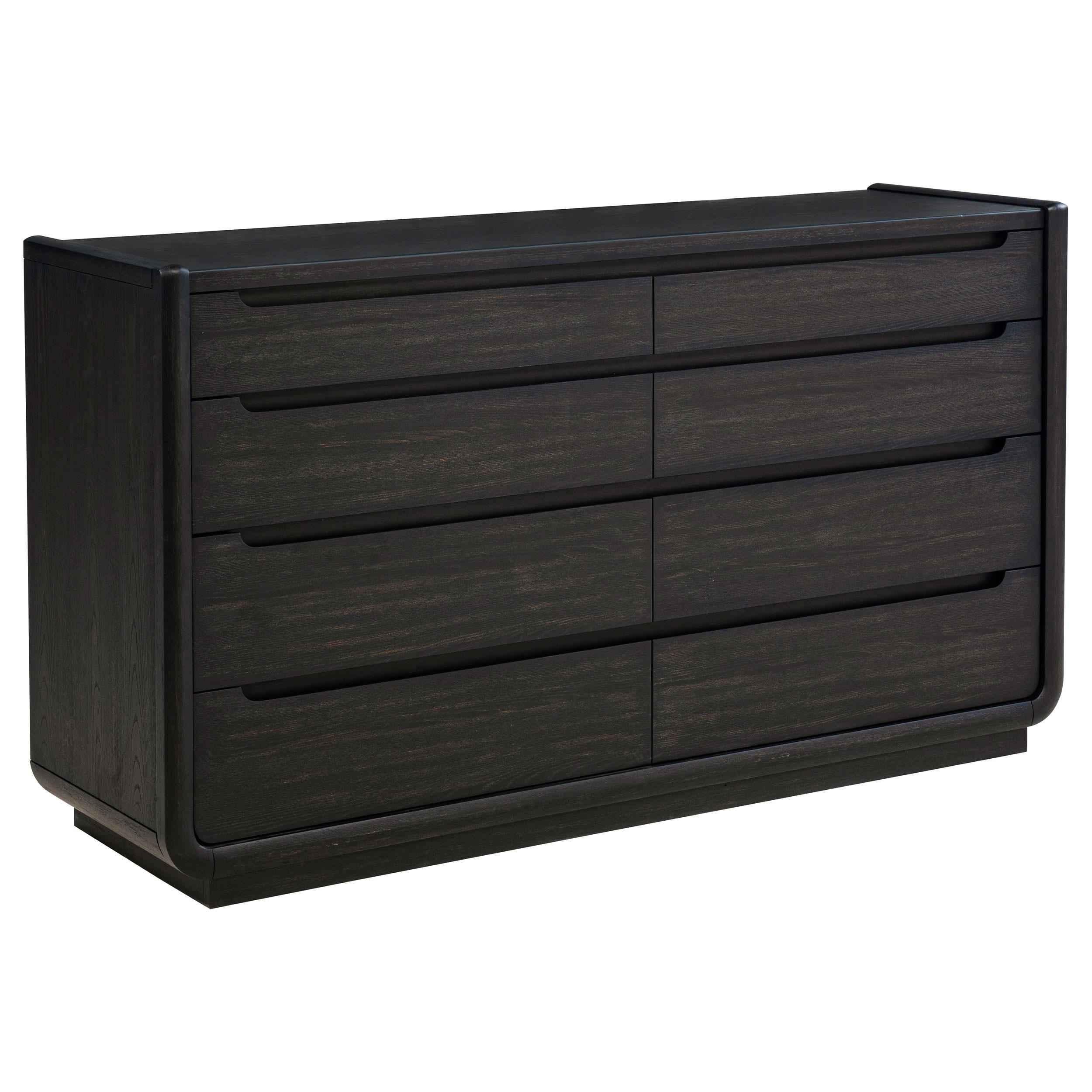 Coaster Leandro 8-drawer Bedroom Dresser Cabinet Burnished Black