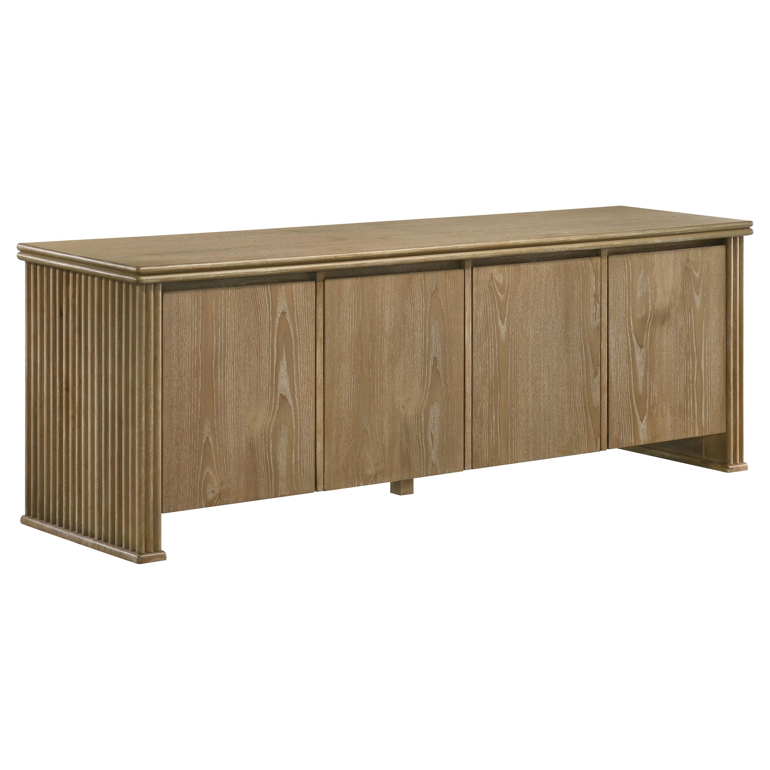 Coaster Adina 70-inch TV Stand Media Console Distressed Light Brown