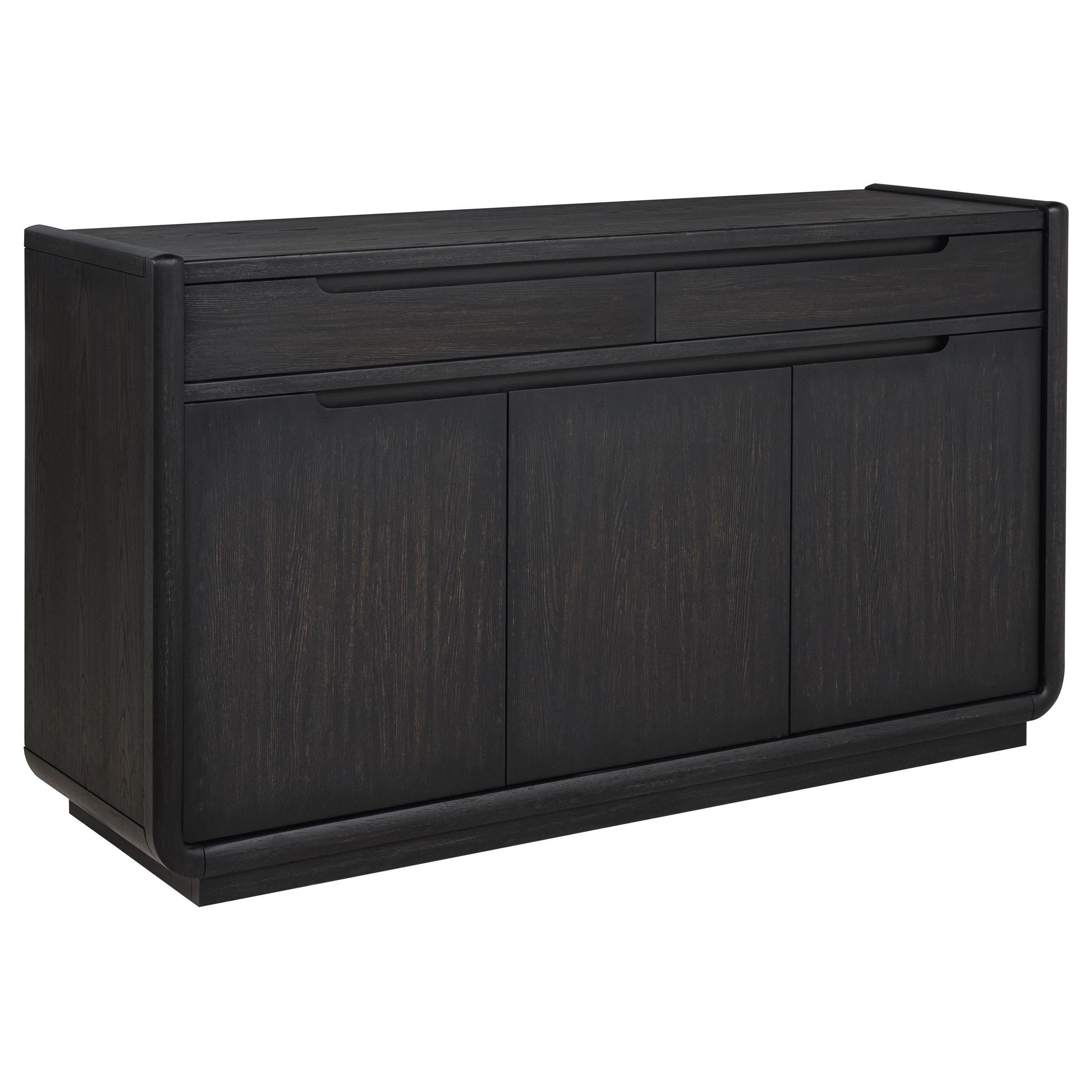 Coaster Leandro 2-drawer Dining Sideboard Server Burnished Black