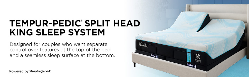 Tempur-pedic Tempur-LuxeBreeze® Medium Hybrid Split Head King