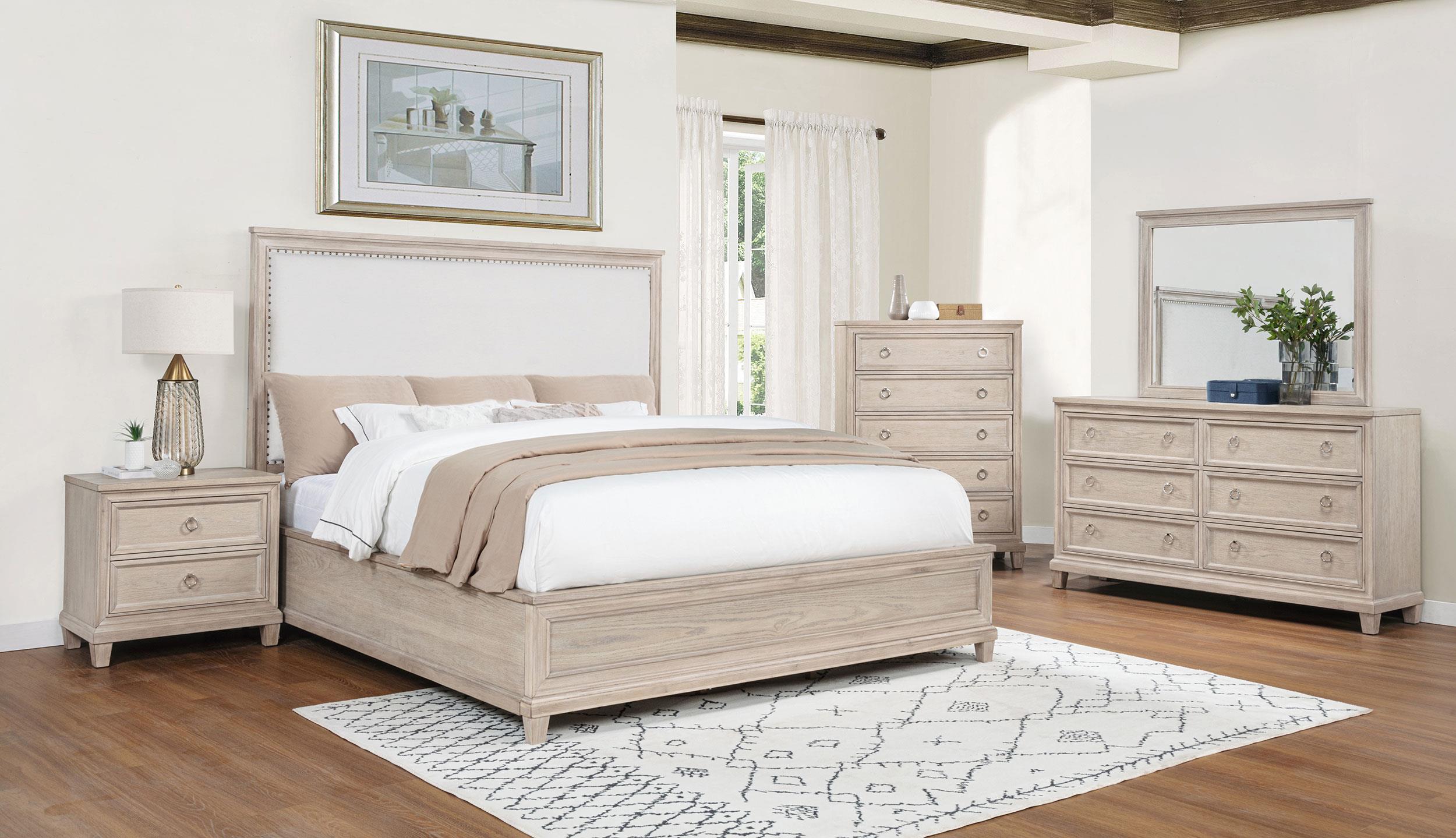 Coaster - 215921Q-S5 - Pembroke 5-piece Queen Bedroom Set Washed